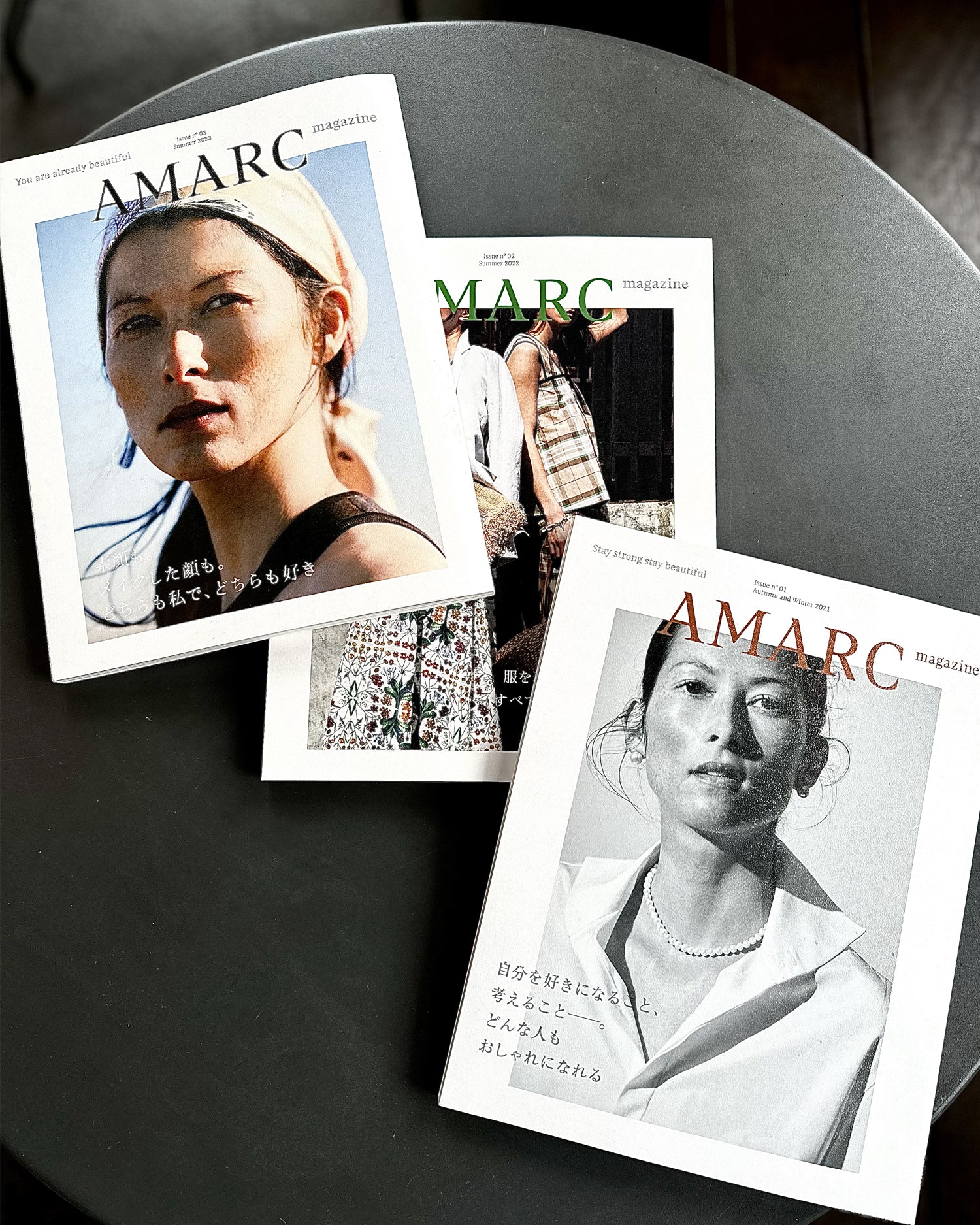 AMARC magazine Set (issue.01,02,03) – AMARC LIFE STORE