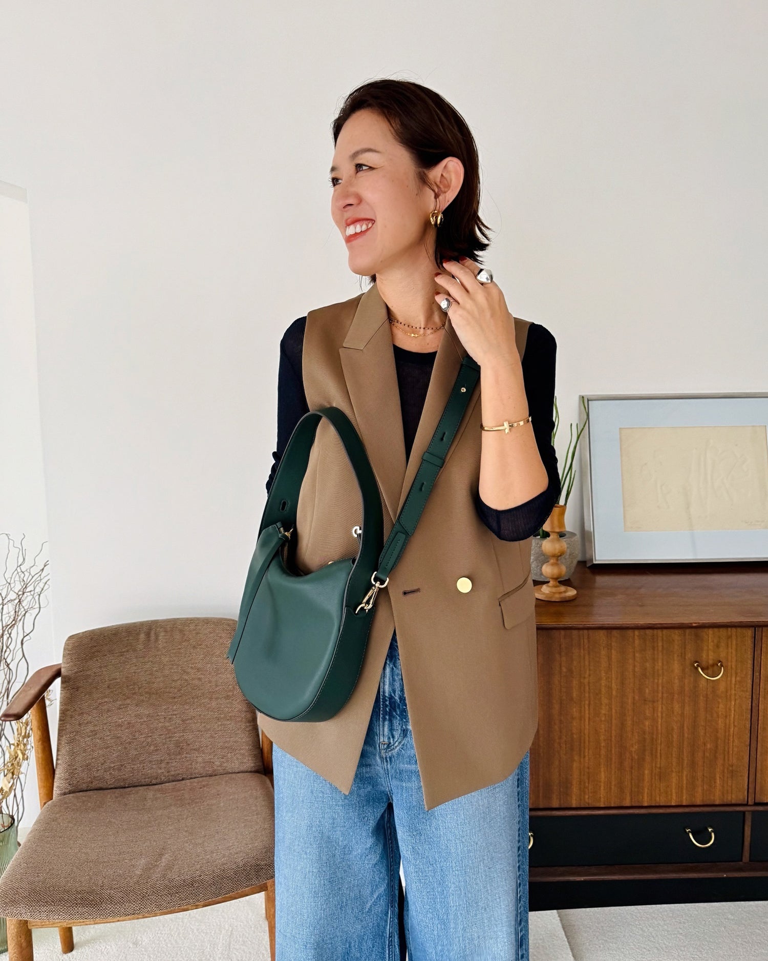 LORISTELLA for AMARC 3WAY bag "CLOE"