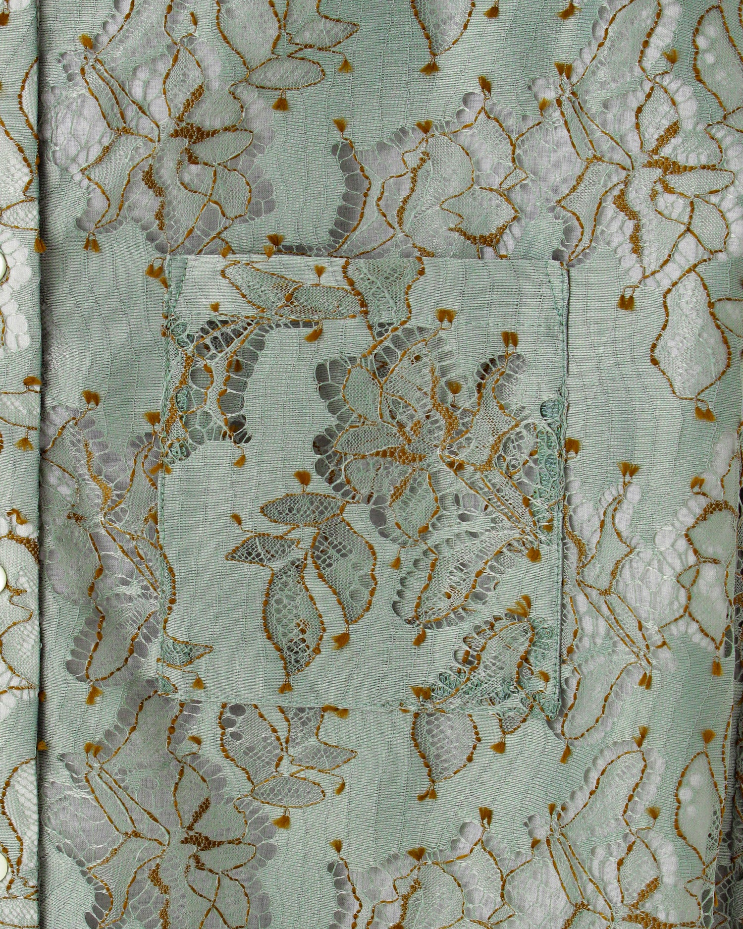 Lace sleeveless blouse (khaki)