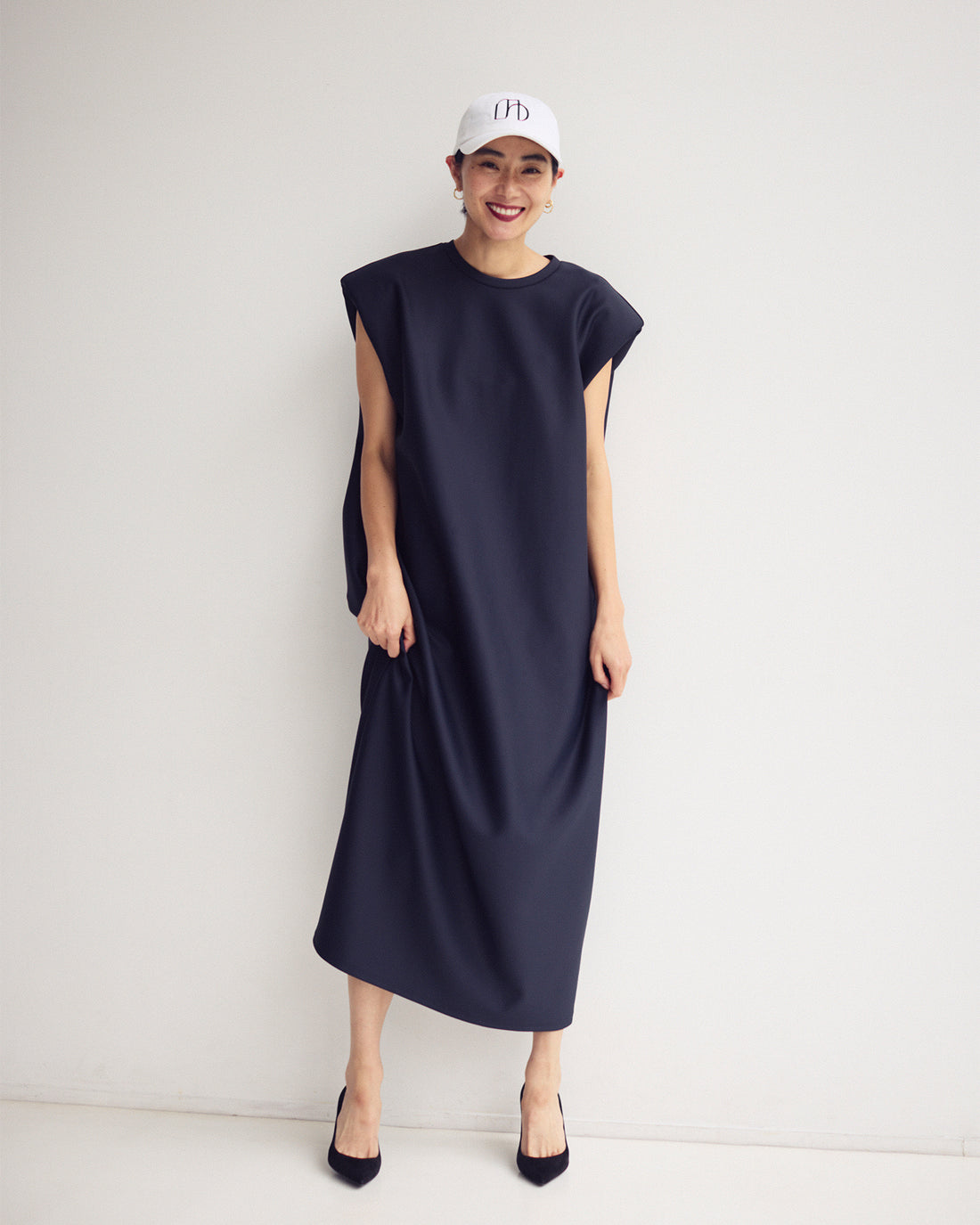 Ponte sleeveless dress