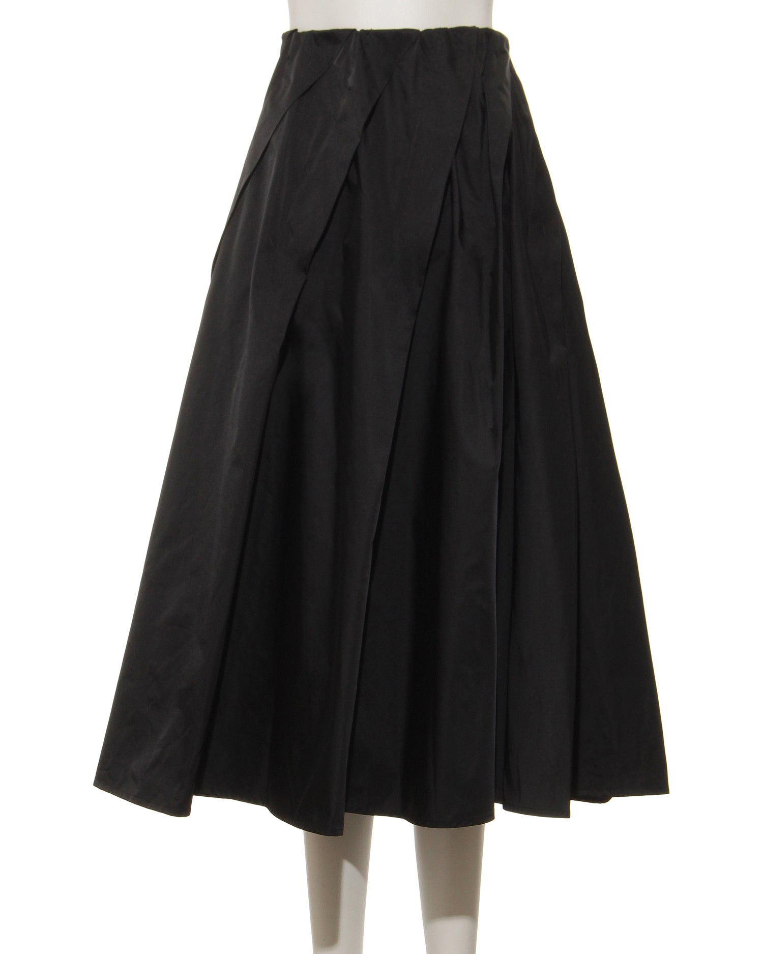 Random Tuck Skirt (Black)