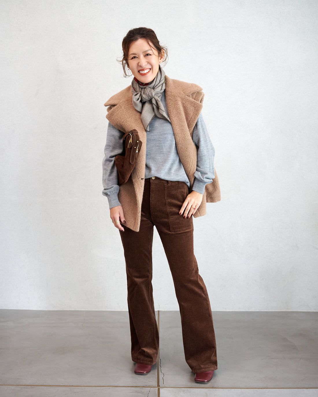 <SLOANE exclusive>14G wool knit