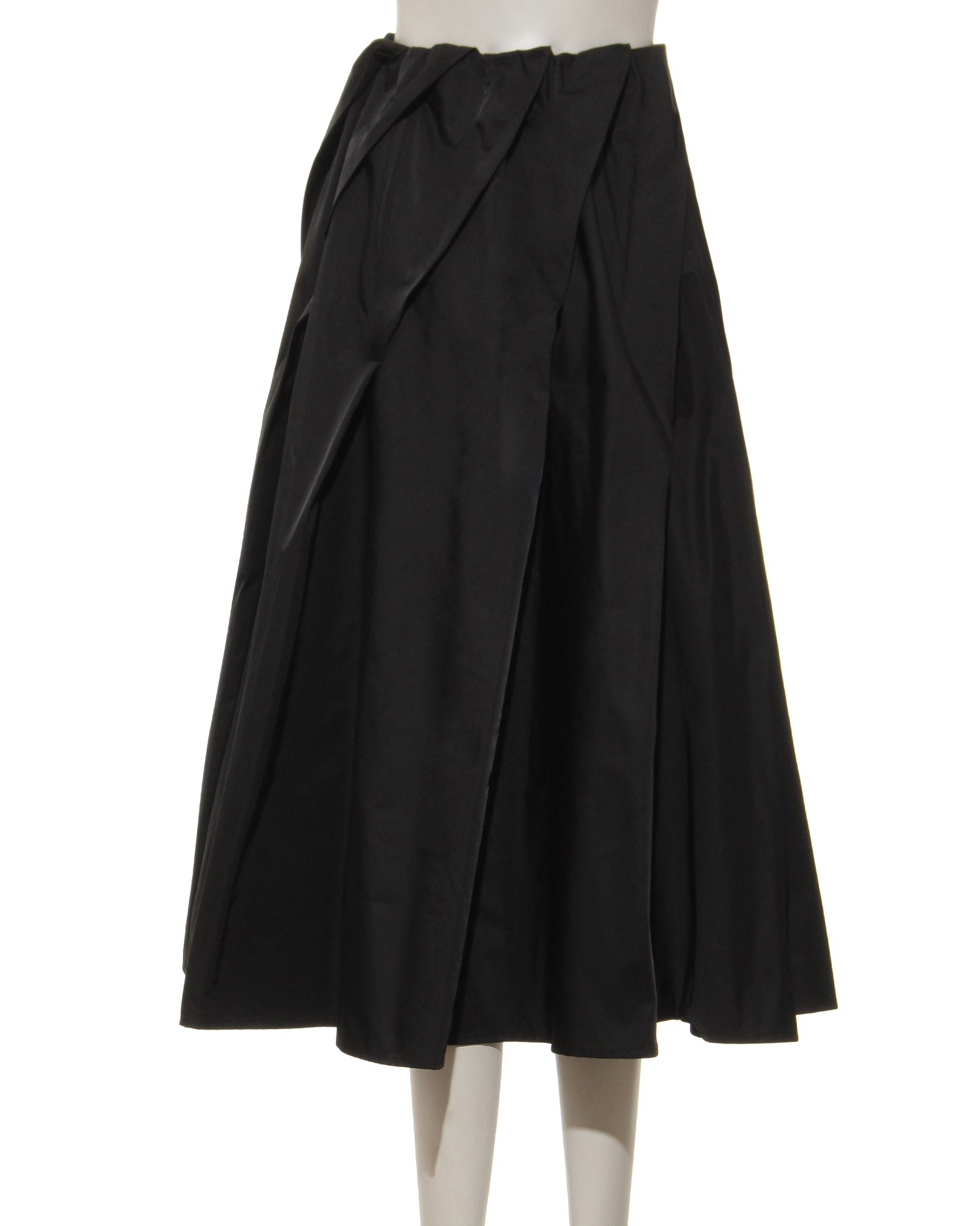 Random Tuck Skirt (Black)