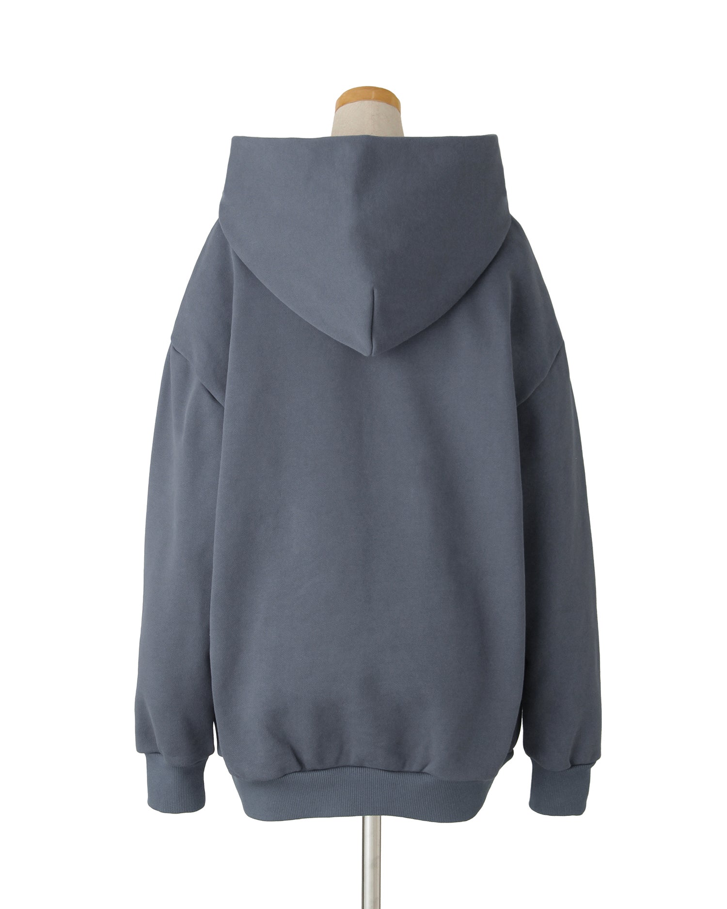 【POP UP STORE先行販売】NUMBER.b ロゴパーカ(刺繍)<ブルーグレー>