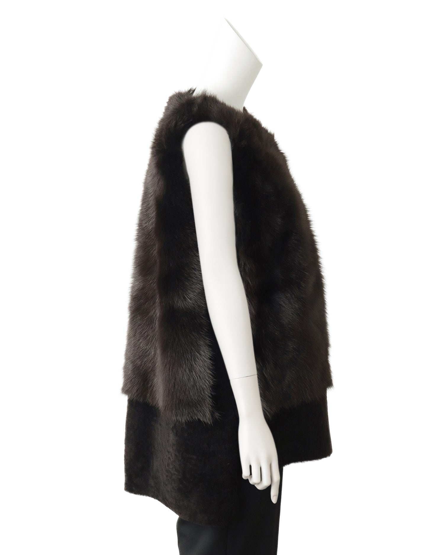 【受注販売】<KARL DONOGHUE>Midi Gilet & Fingerless Cuffs SET(AMARC Sprecial SET)