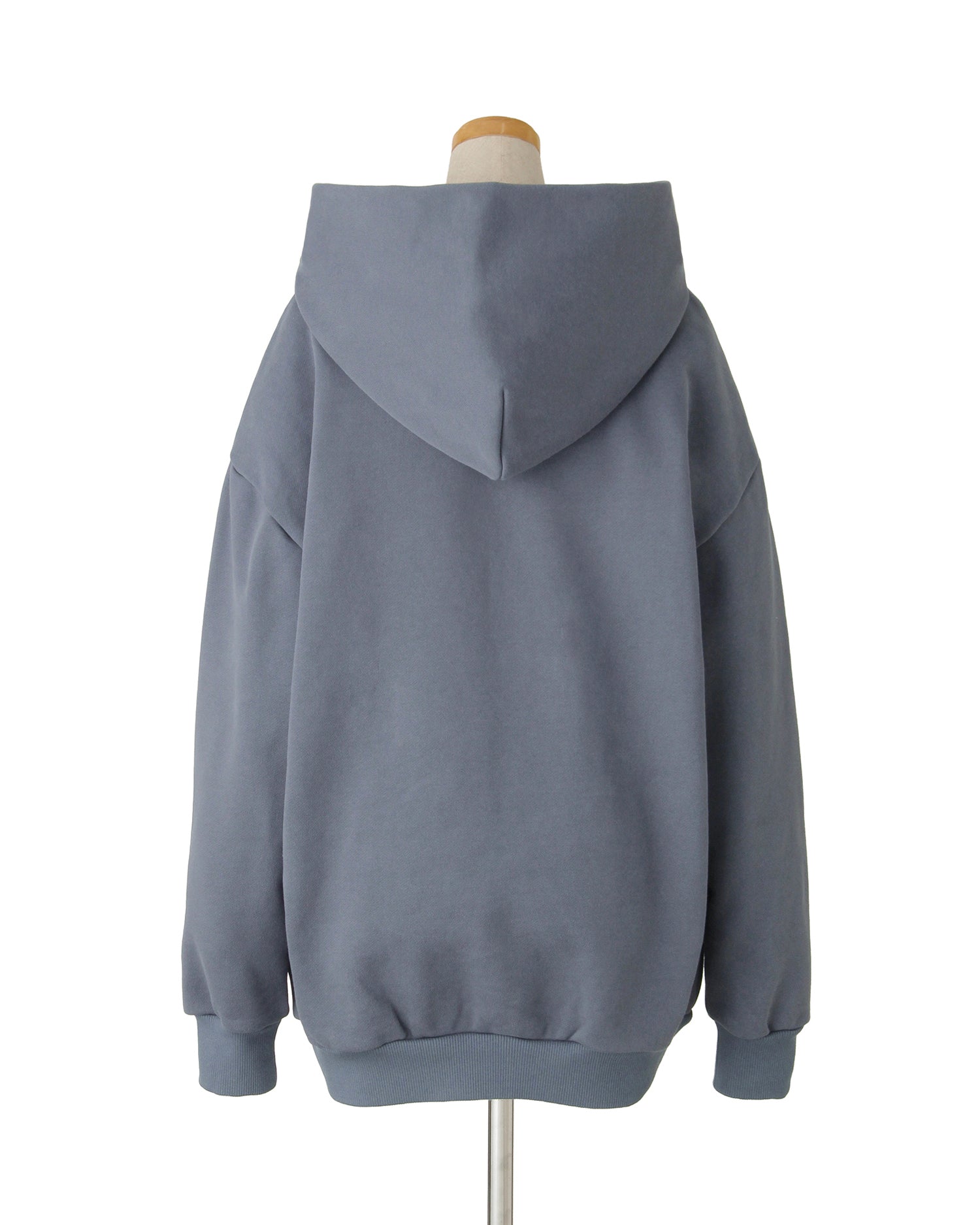 【POP UP STORE先行販売】NUMBER.b ロゴパーカ(刺繍)<ブルーグレー>