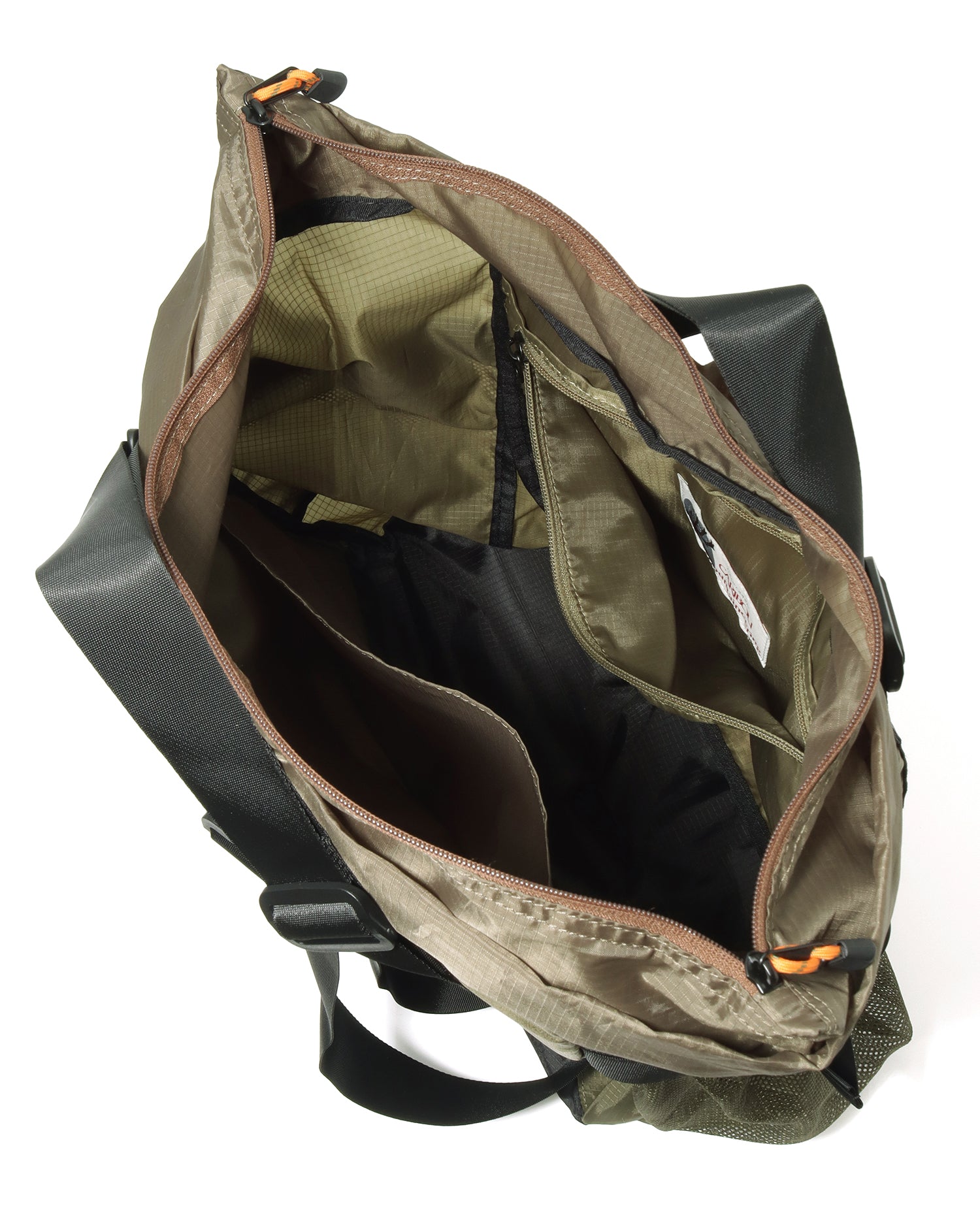<CARIBOU>LIGHT WEIGHT PACK TOTE<オリーブ>