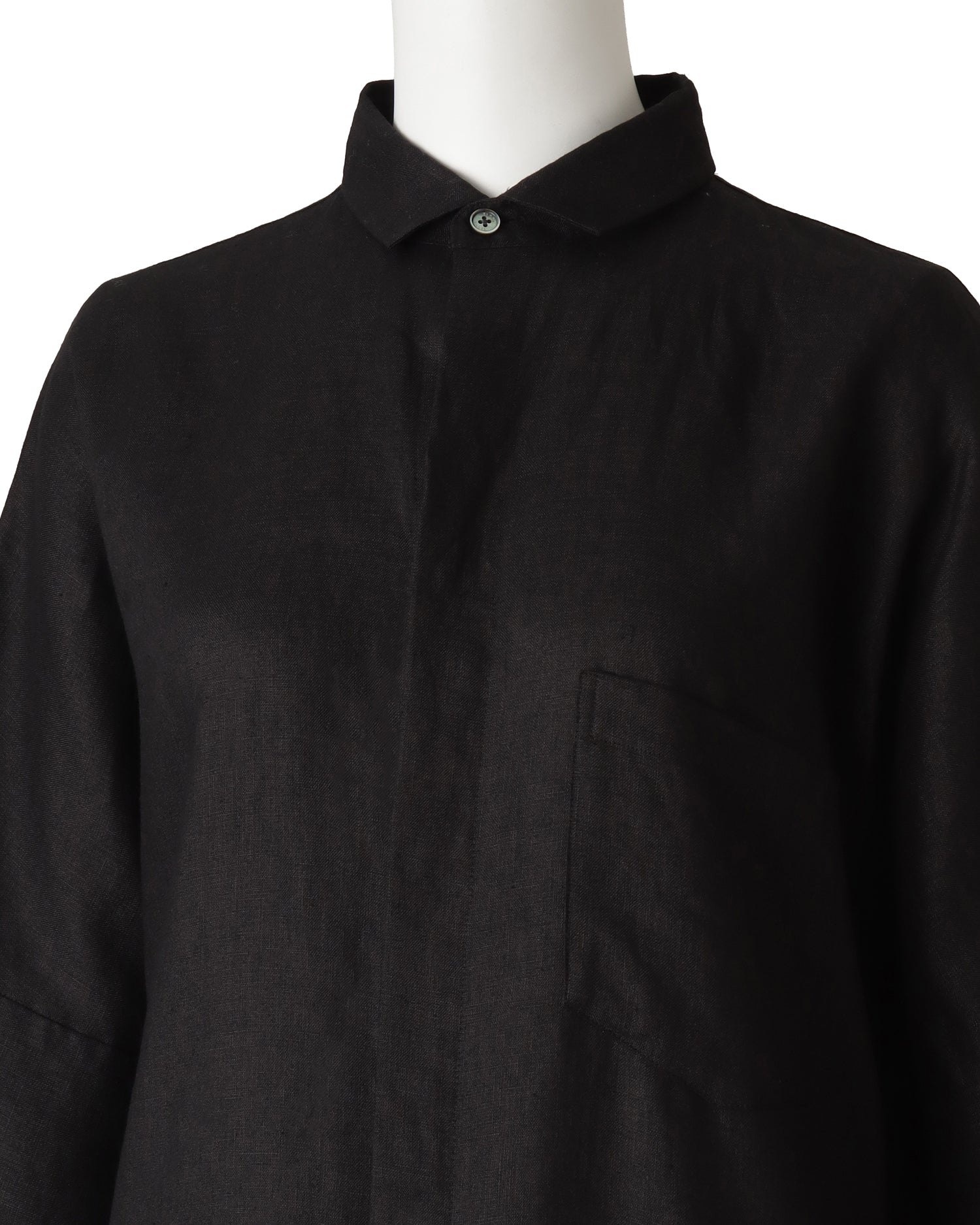 【受注販売】TICCA for AMARC リネンテント半袖シャツワンピース