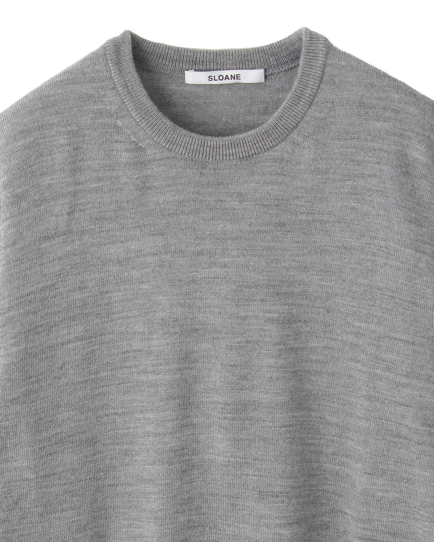 <SLOANE exclusive>14G wool knit