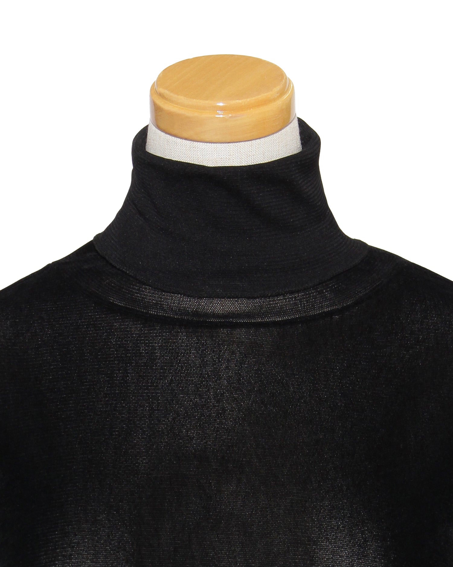 ベロア調タートルプルオーバー