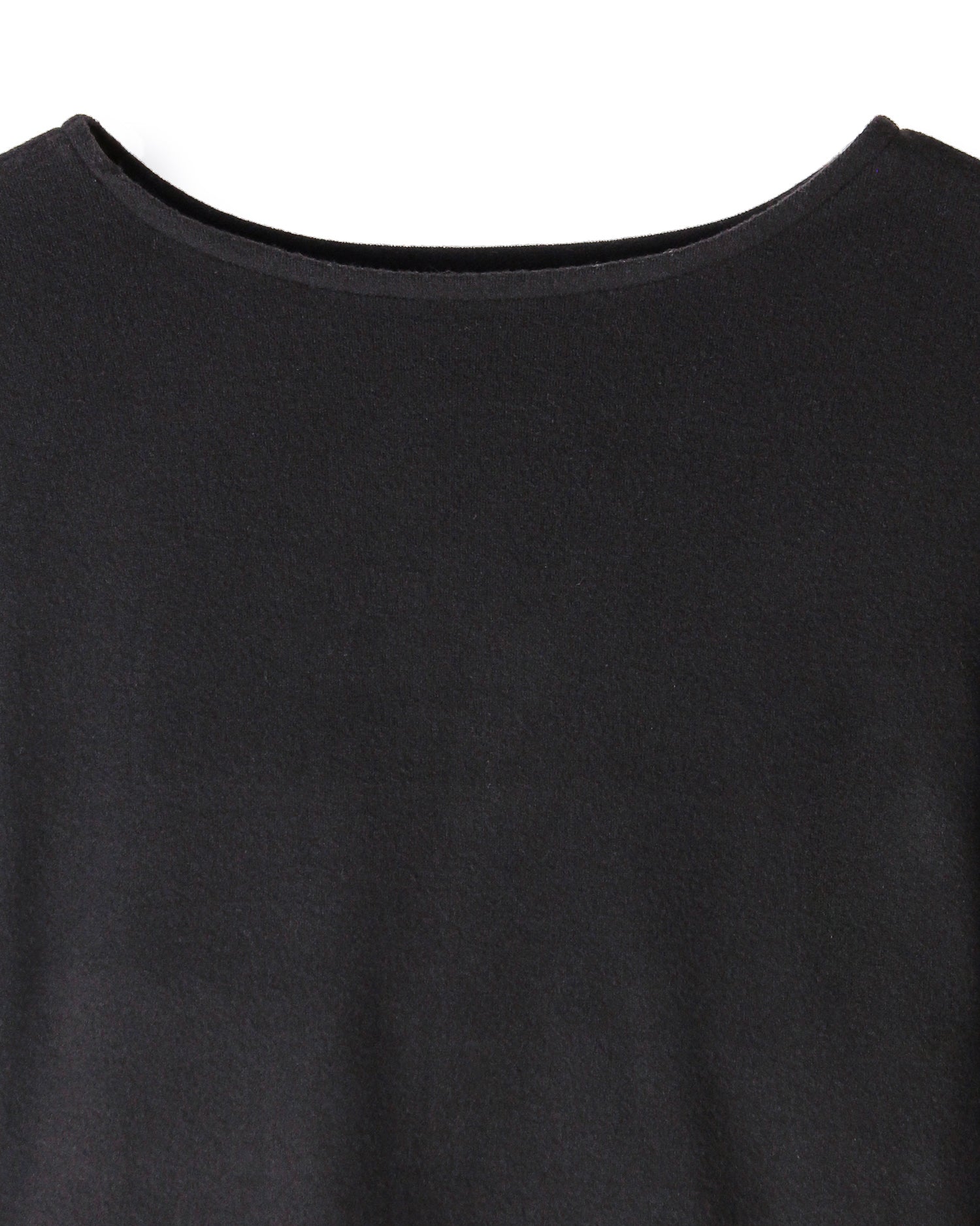 ジャージーカットソー<ブラック>