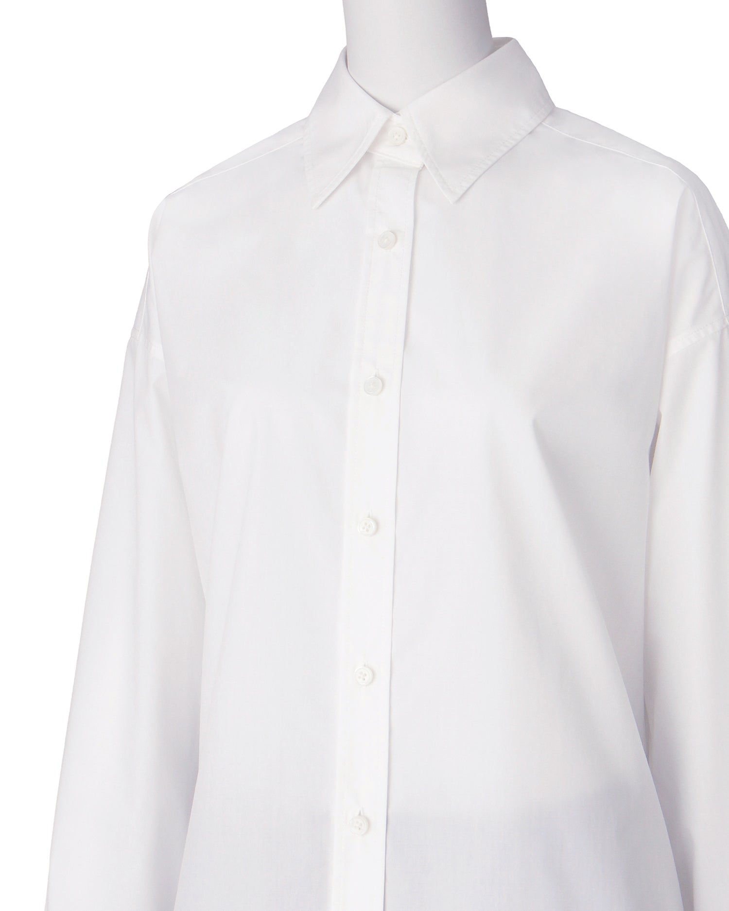 T/C ベーシックシャツ<ホワイト>