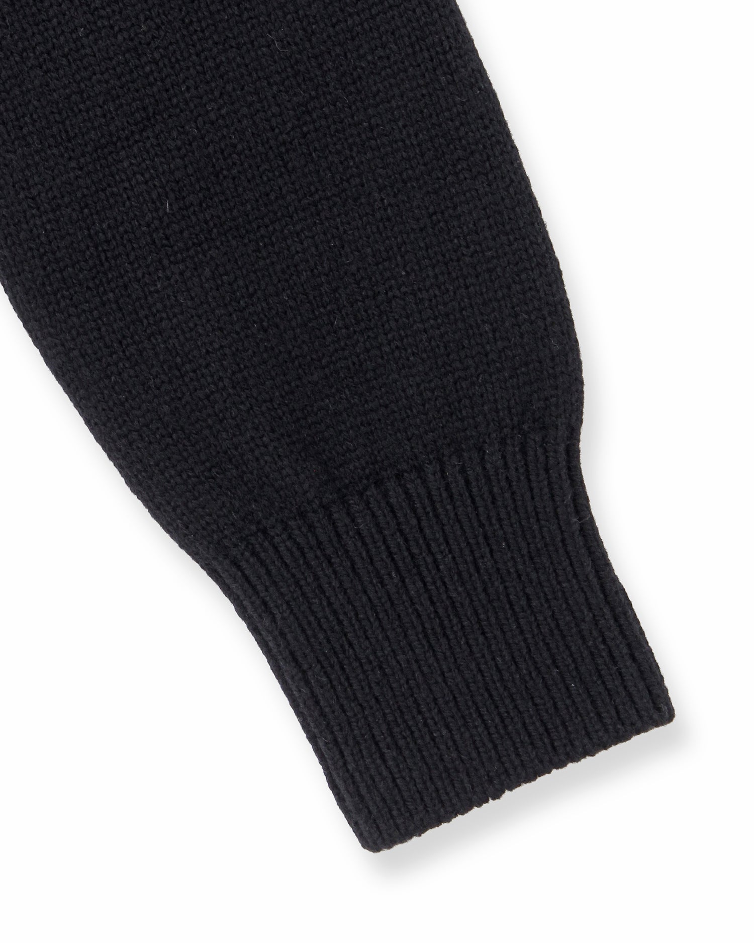 <SLOANE別注>5G ウールカシミヤニット<ブラック>