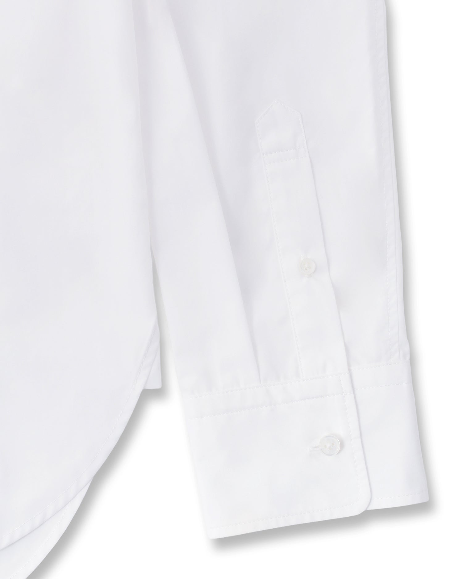 T/C ベーシックシャツ<ホワイト>