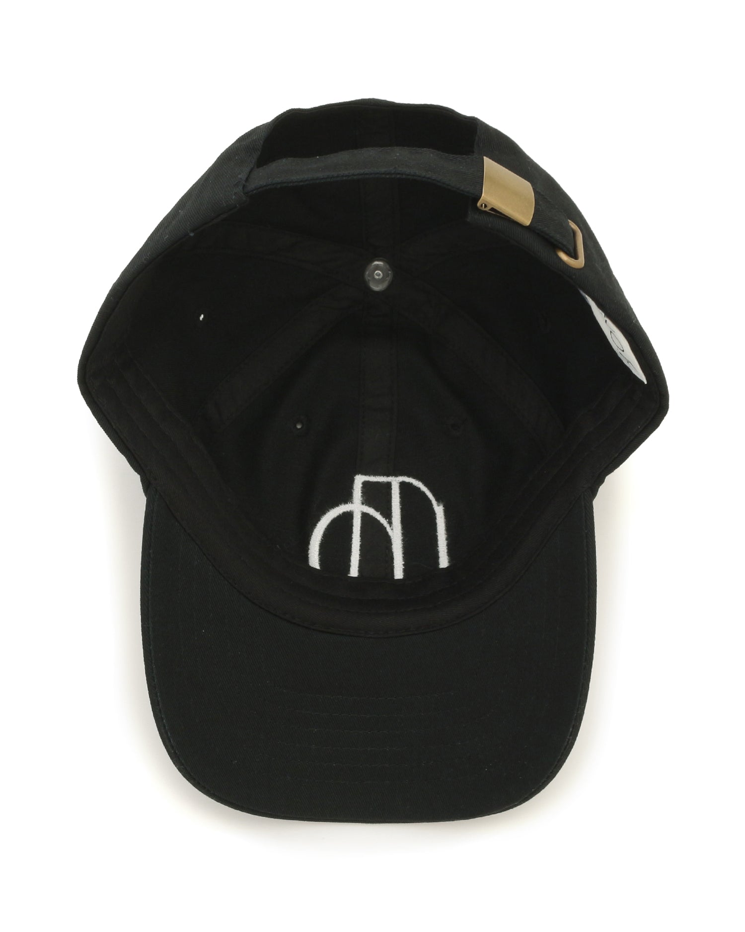 NUMBER.b logo embroidered cap (canvas) &lt;black&gt;