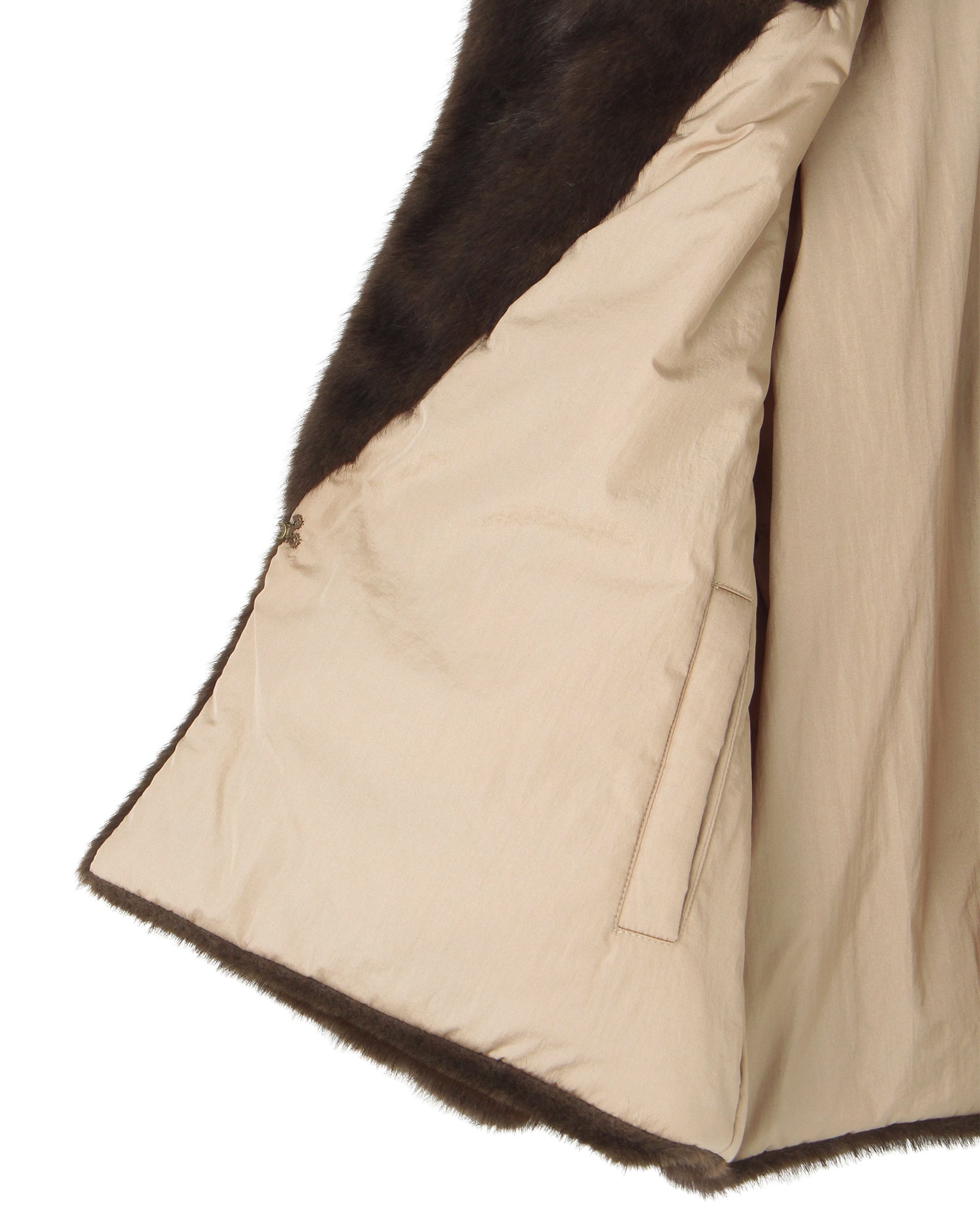 リバーシブルフェイクファージャケット