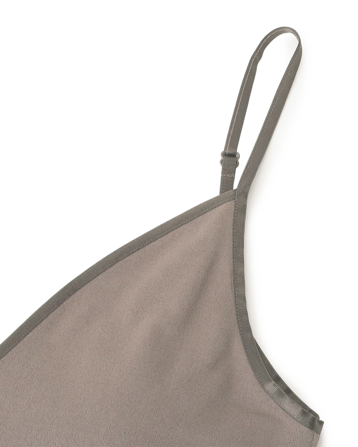 UNDERSON UNDERSON for AMARC カップ付バックオープンキャミソール<モカ>