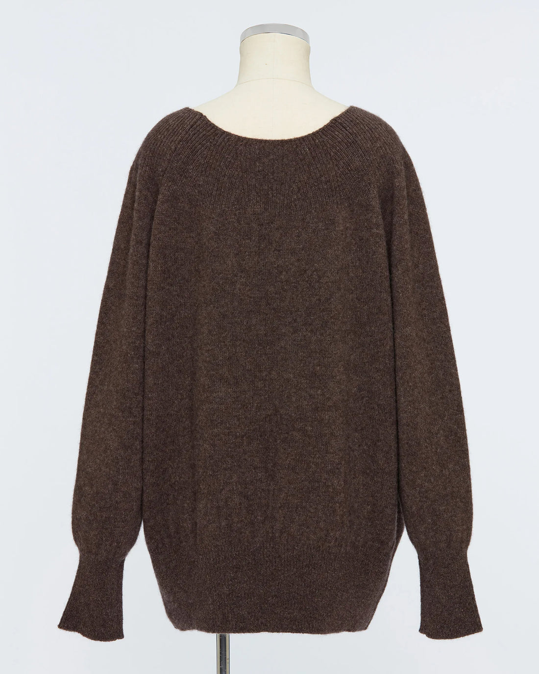 <TOQUE>アルパカウール縮絨ニットラグランスリーブ