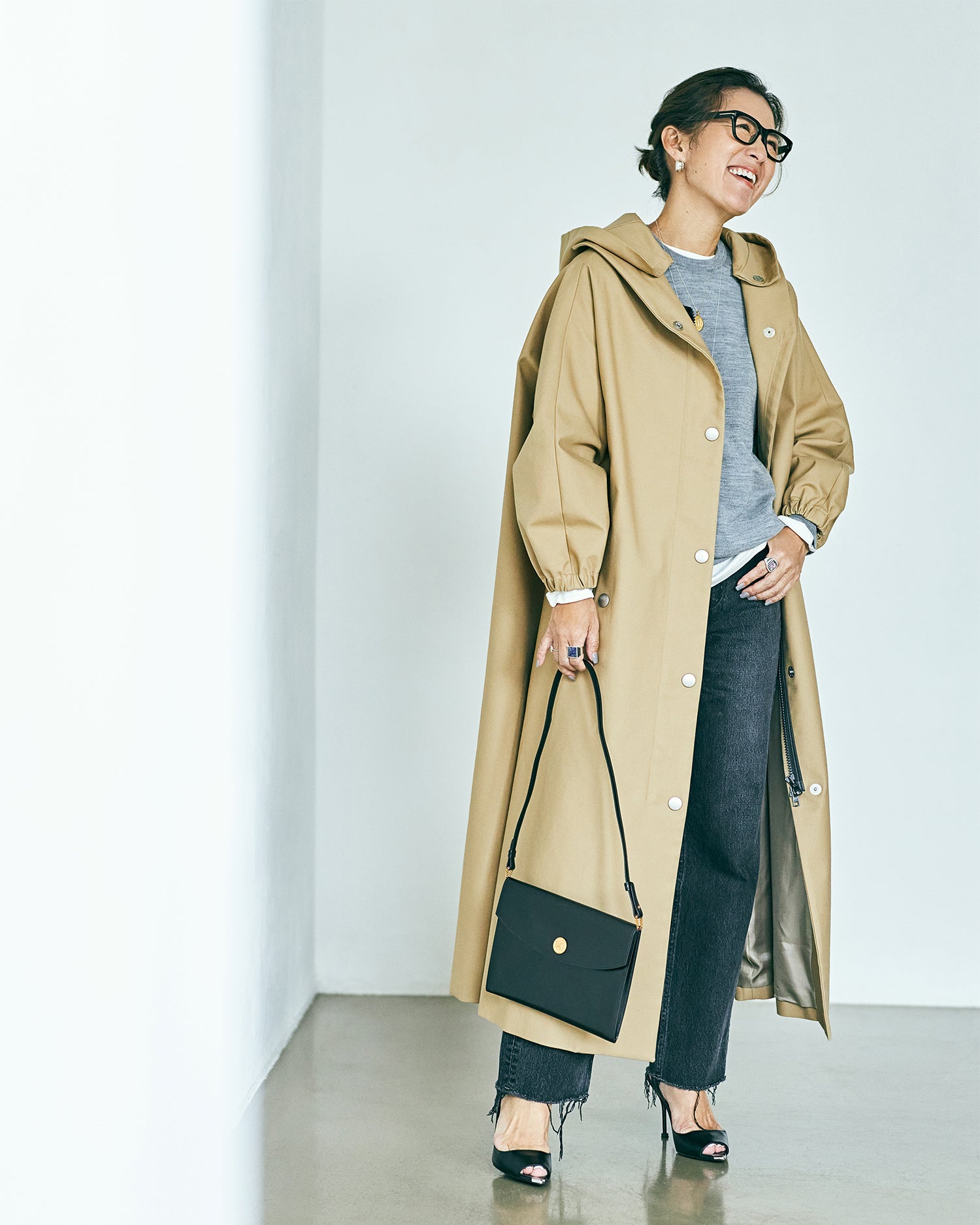 <SLOANE exclusive>14G wool knit