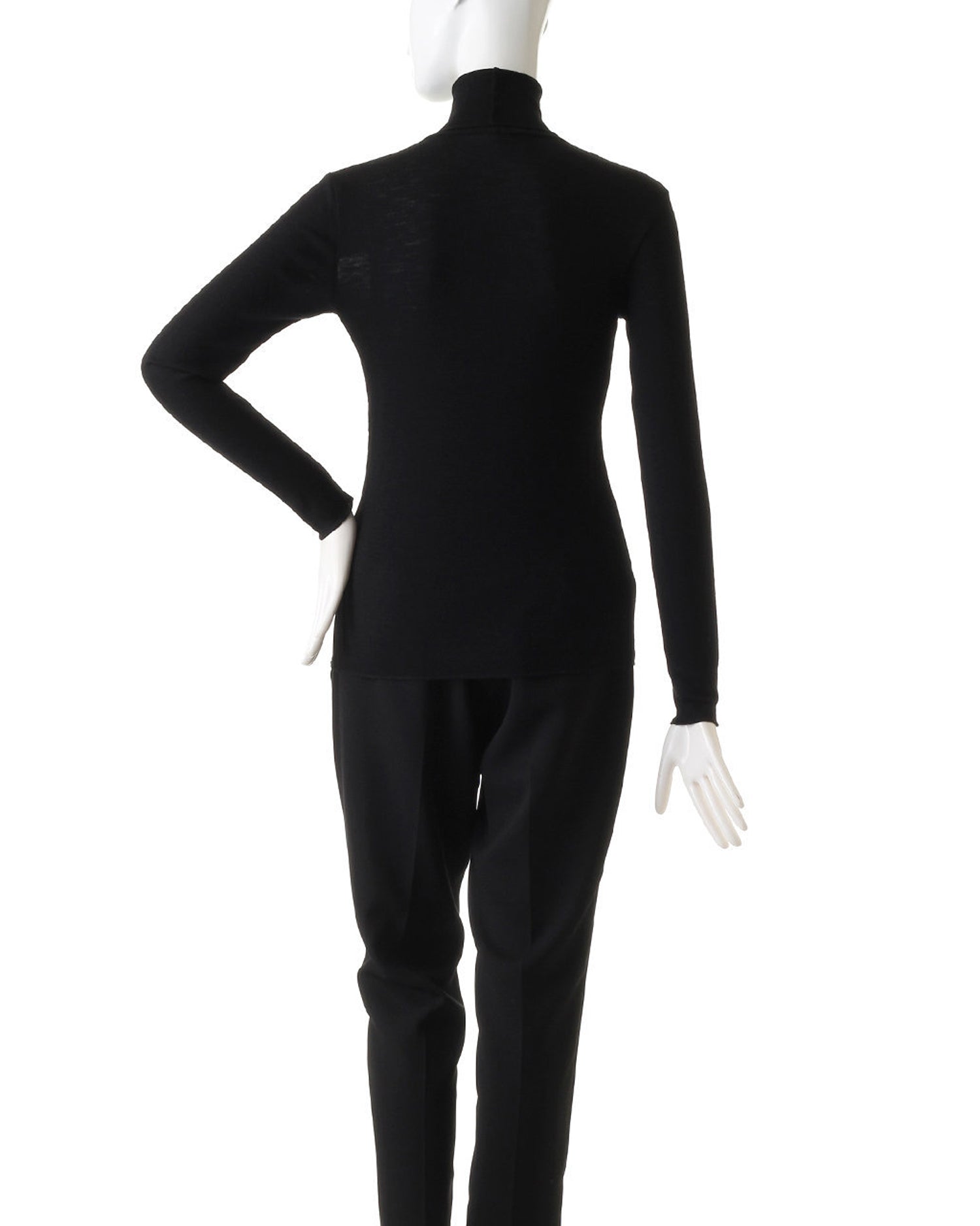 Turtleneck Cut & Sewn <Black>