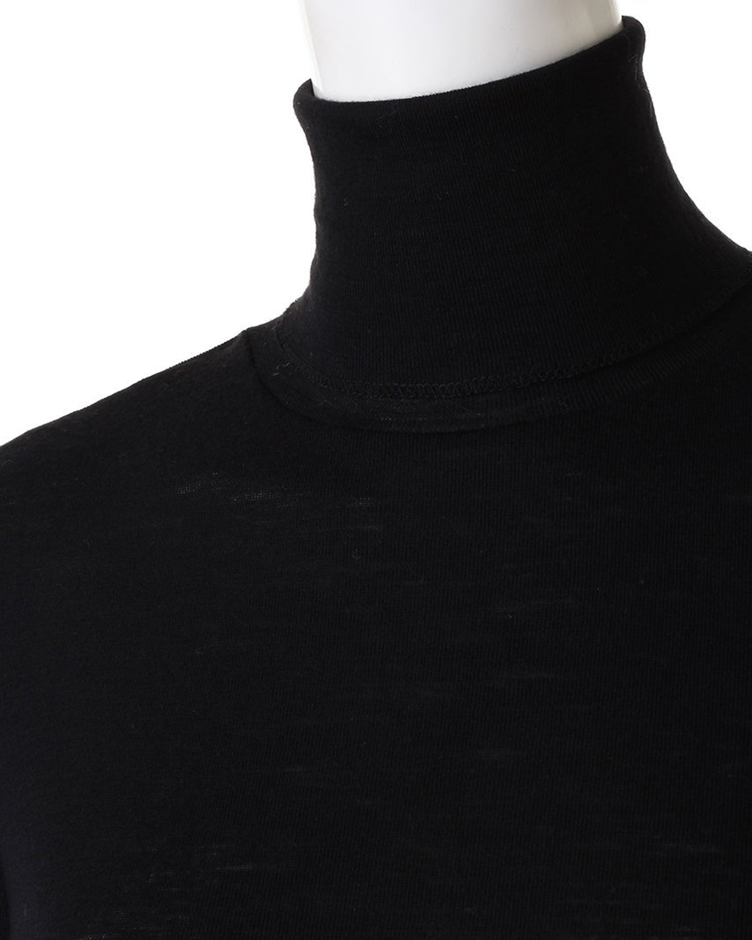 Turtleneck Cut & Sewn <Black>
