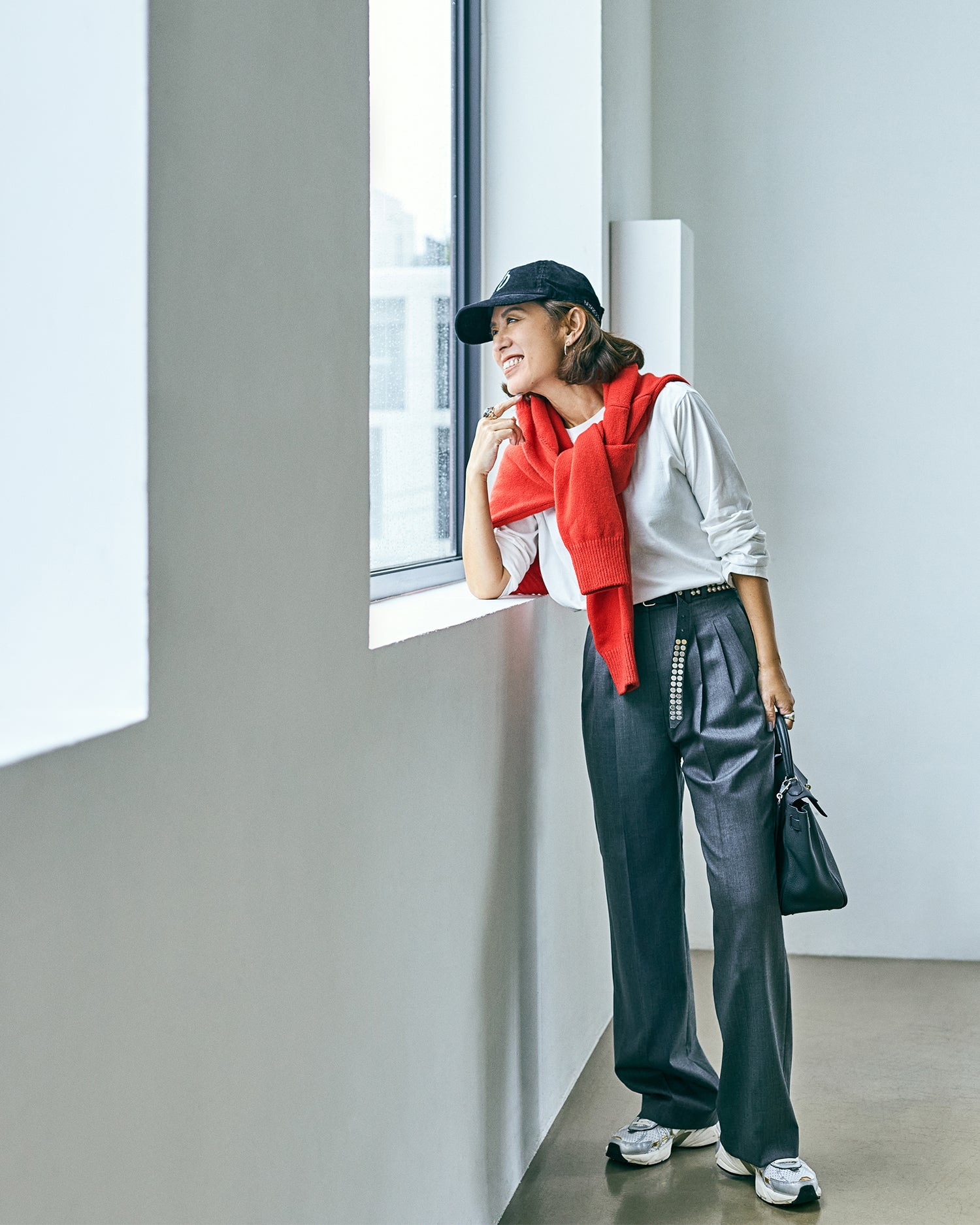 【受注終了】<MASTER&Co.別注>スタッズ付きベルト