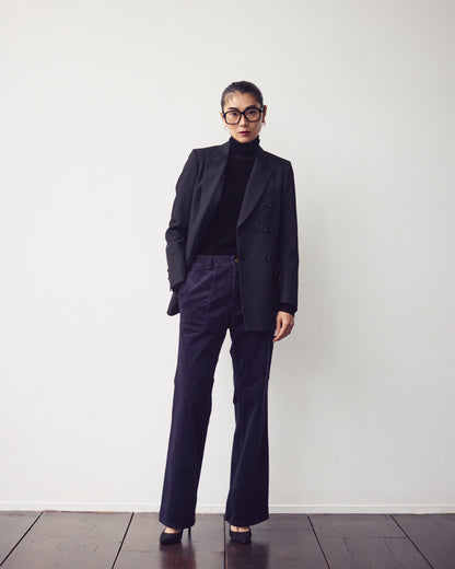 【POP UP STORE先行販売】コーデュロイパンツ＜ネイビー＞