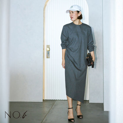 NUMBER.b ロゴ刺繍キャップ（キャンバス）＜ホワイト＞