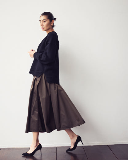 ランダムタックスカート＜カーキ＞