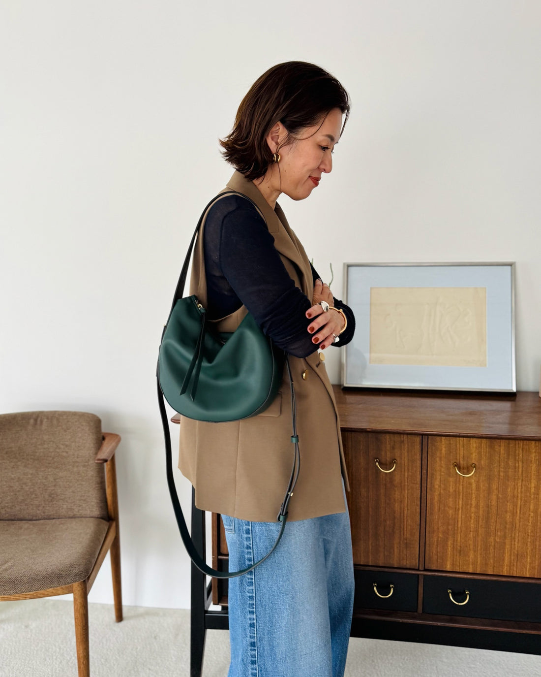 LORISTELLA for AMARC 3WAY bag "CLOE"
