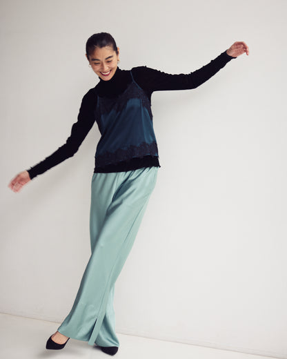 シルクレースキャミソール