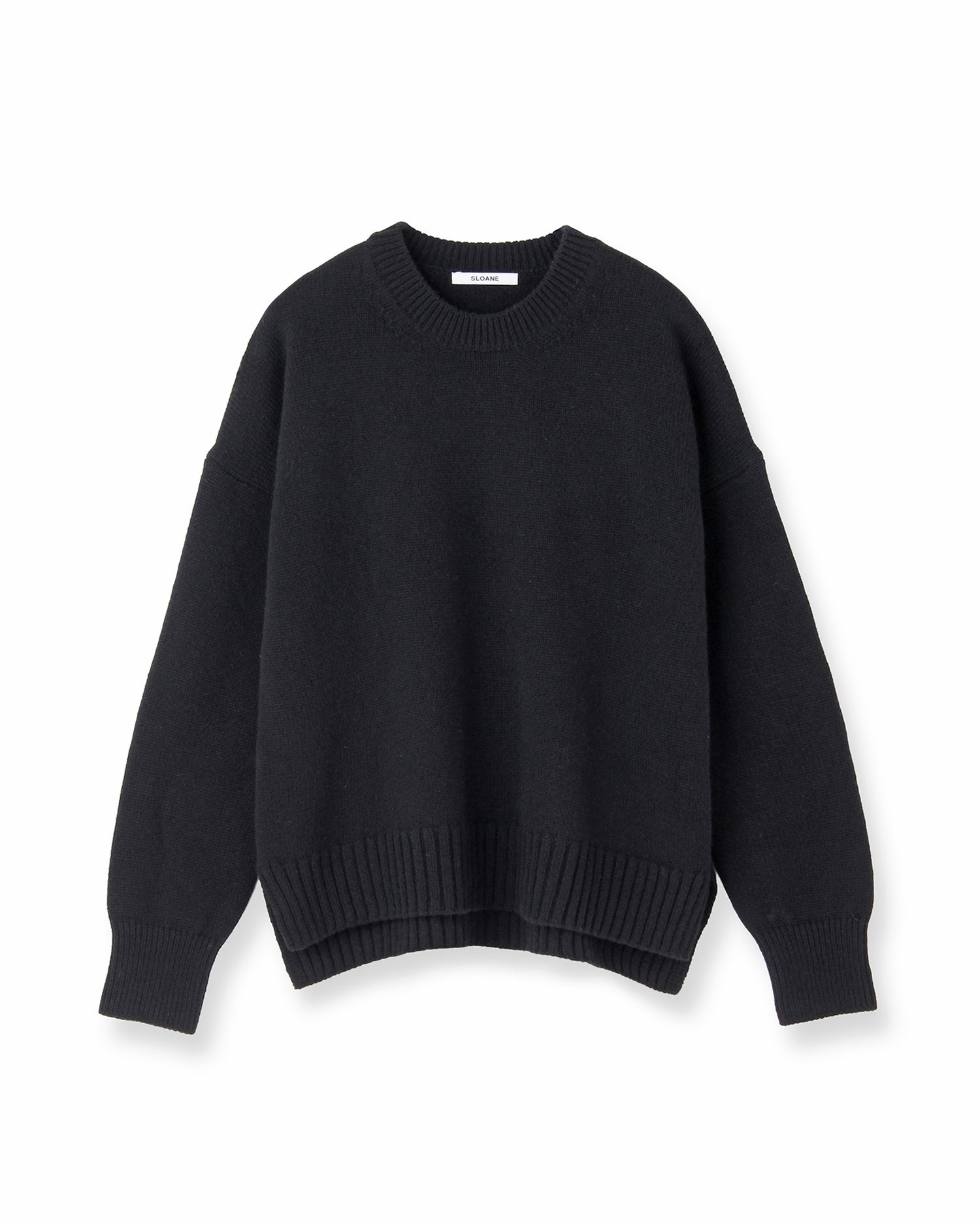 ＜SLOANE別注＞5G ウールカシミヤニット＜ブラック＞