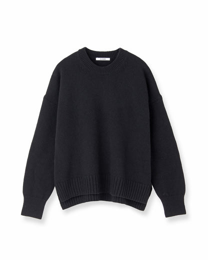 ＜SLOANE別注＞5G ウールカシミヤニット＜ブラック＞