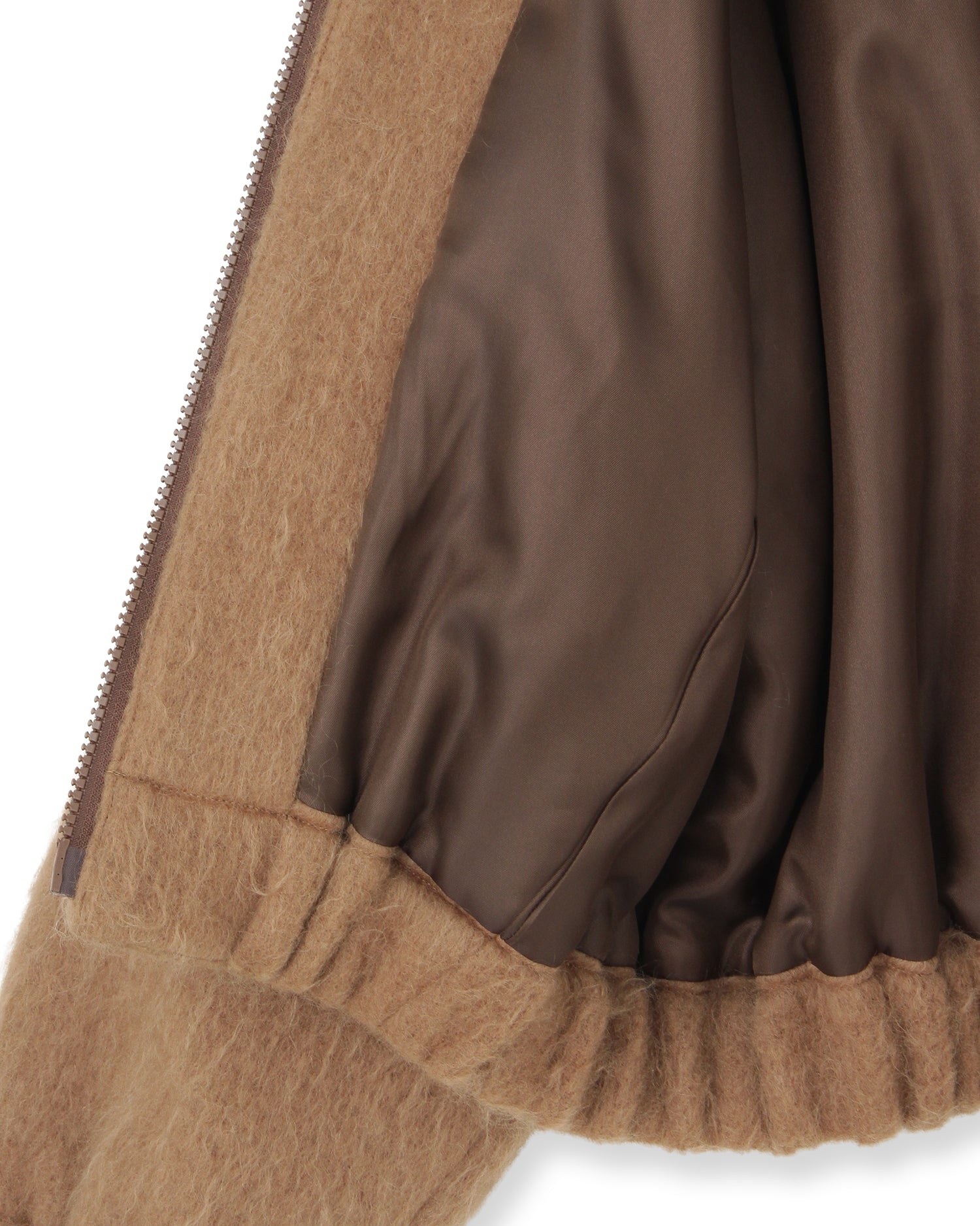 シャギーブルゾン＜キャメル＞