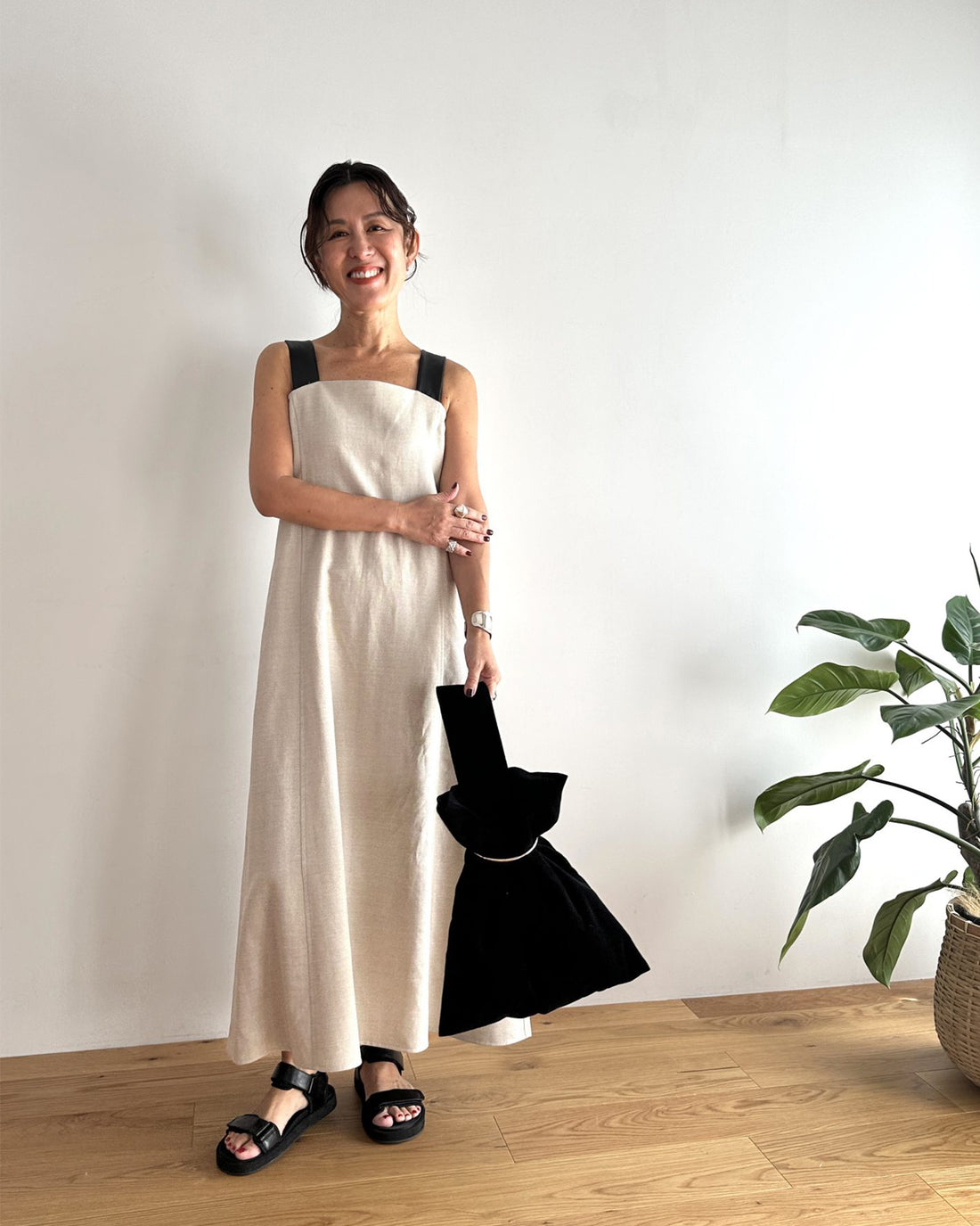 【受注販売】LERET.H for AMARC サック・カレ ＜ブラック（Lサイズ）＞