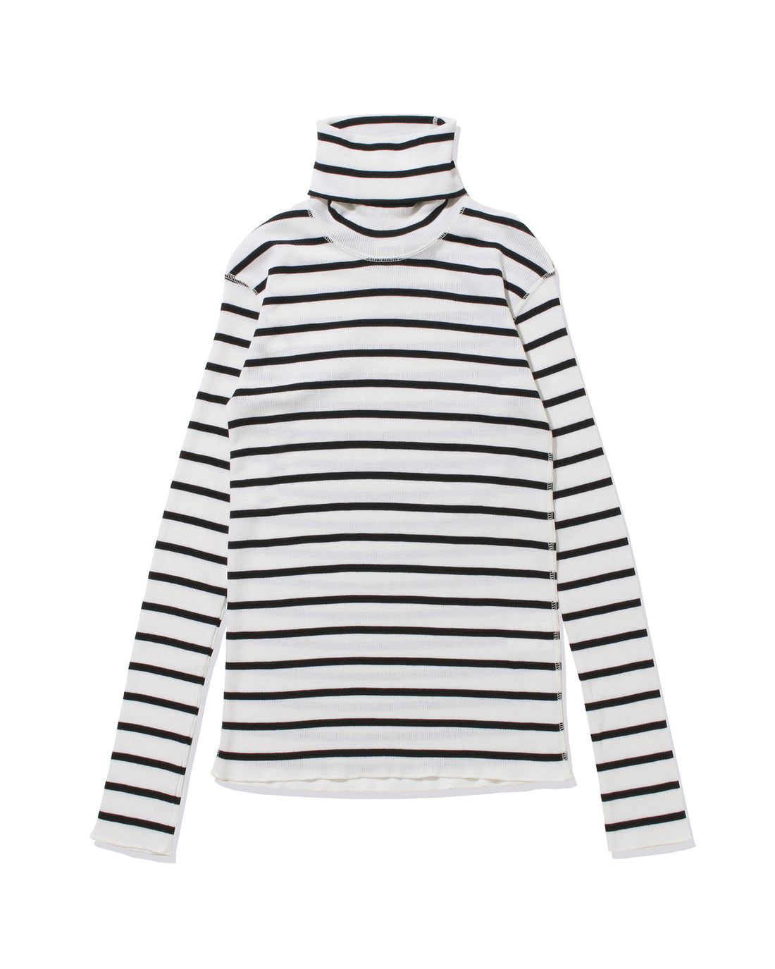 ＜raspail＞ Wool striped knit