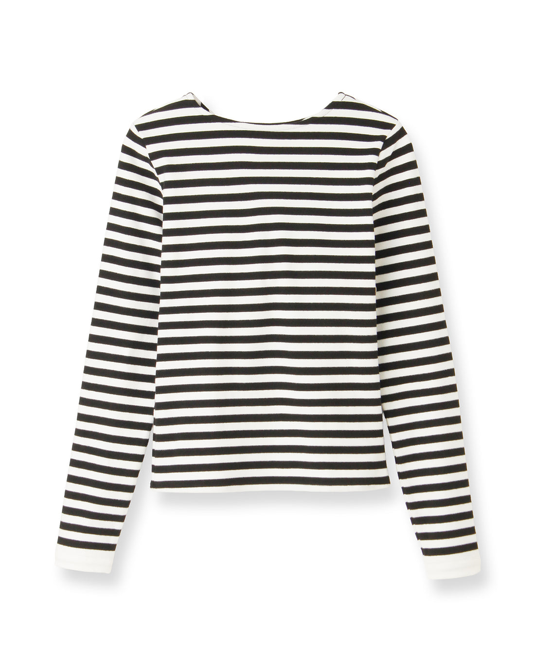 Jersey cut and sew (black x white)