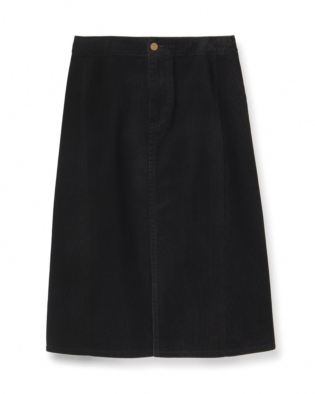 Corduroy skirt (black)
