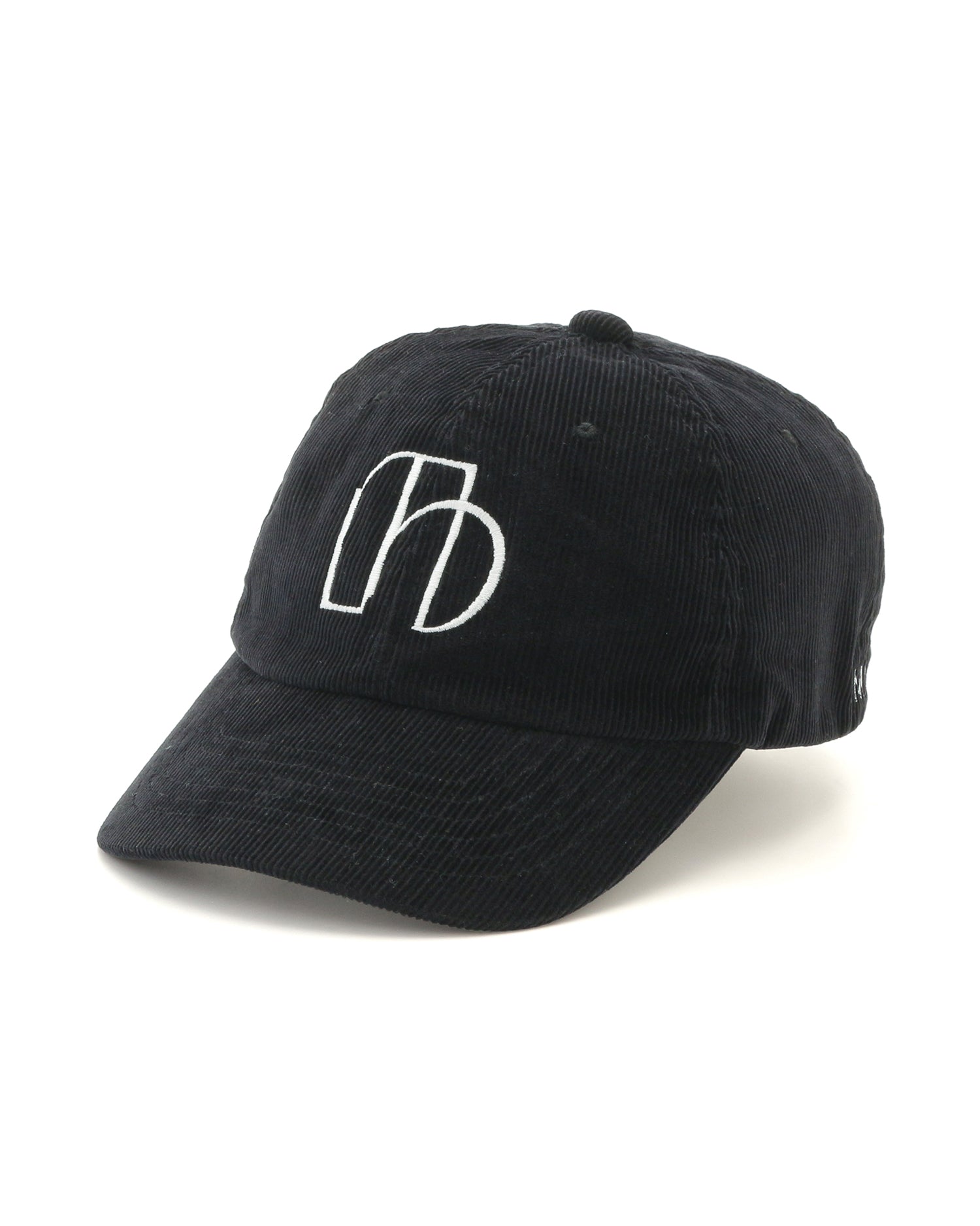 [Online exclusive] NUMBER.b logo embroidered cap (corduroy) &amp;lt;Black&amp;gt;