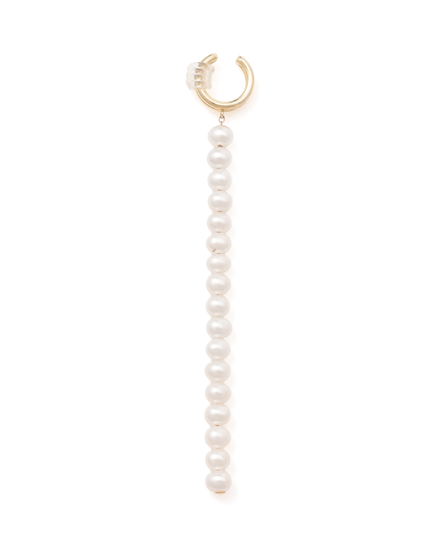 [Made to Order] <make it happen> Pearl Ear Cuff</make>