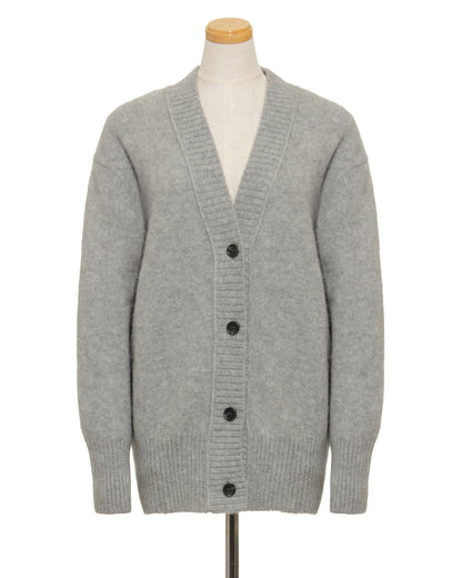 &amp;lt;TOQUE&amp;gt; Alpaca wool cardigan &amp;lt;gray&amp;gt;