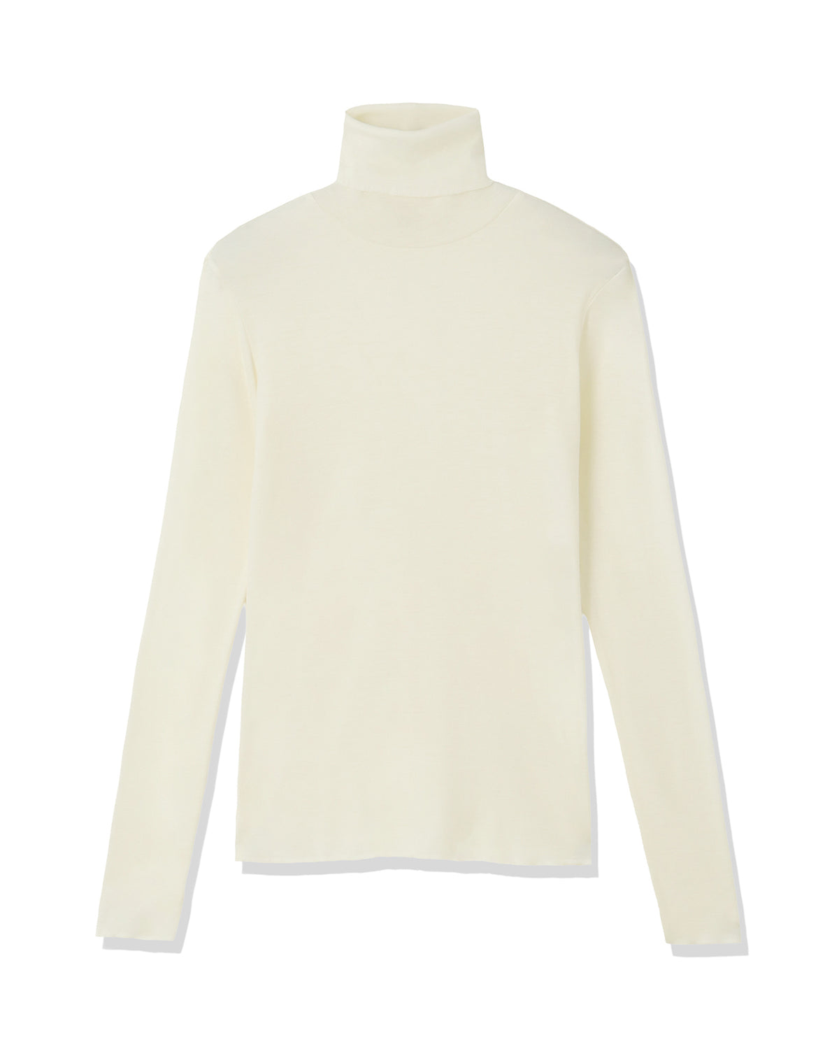 [New Color] Turtleneck Cut-and-Sewn <off-white></off-white>