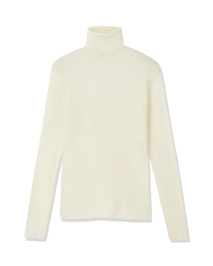 [New Color] Turtleneck Cut-and-Sewn <off-white></off-white>