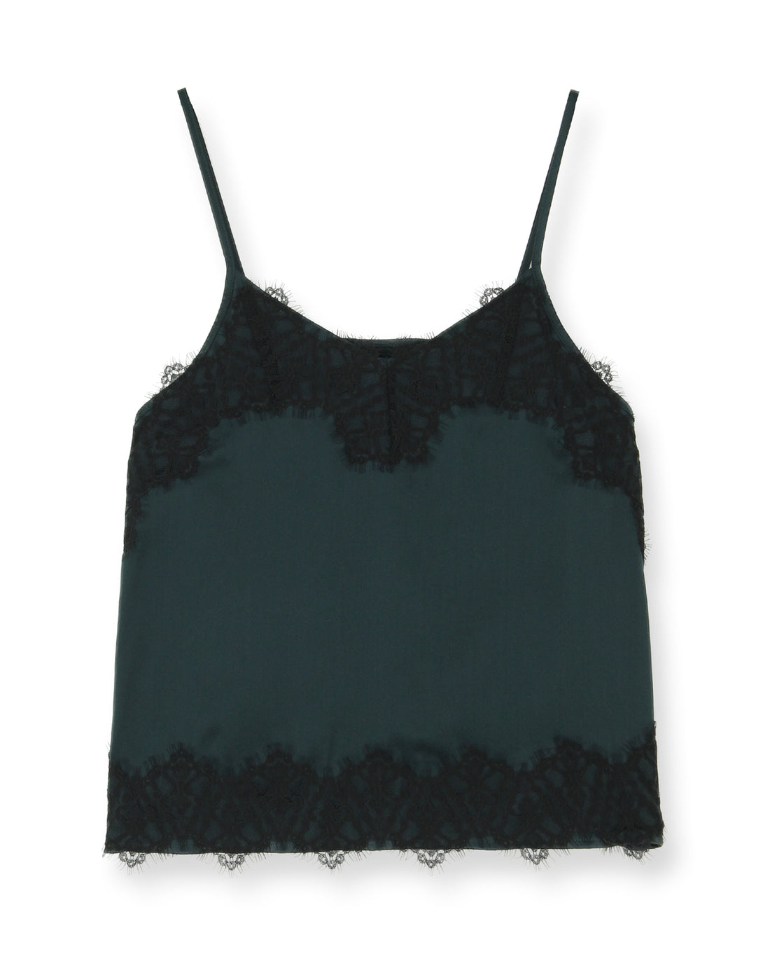 Silk lace camisole