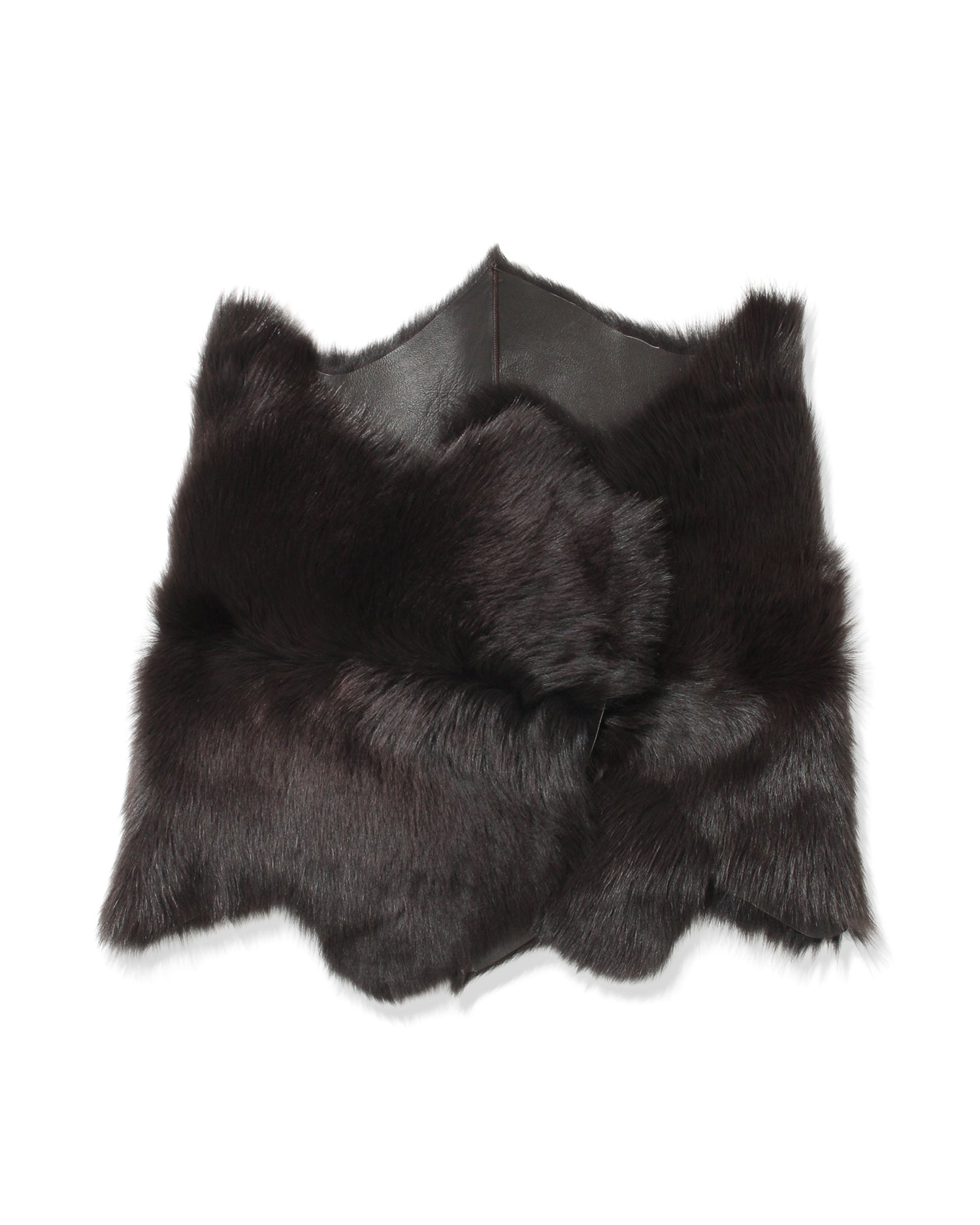 KARL DONOGHUE トスカーナラムスキン ボタンスカーフ 受注販売】＜KARL DONOGHUE＞Button Shrug – AMARC LIFE STORE