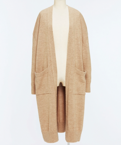 ＜TOQUE＞ベビーアルパカローゲージニットコート