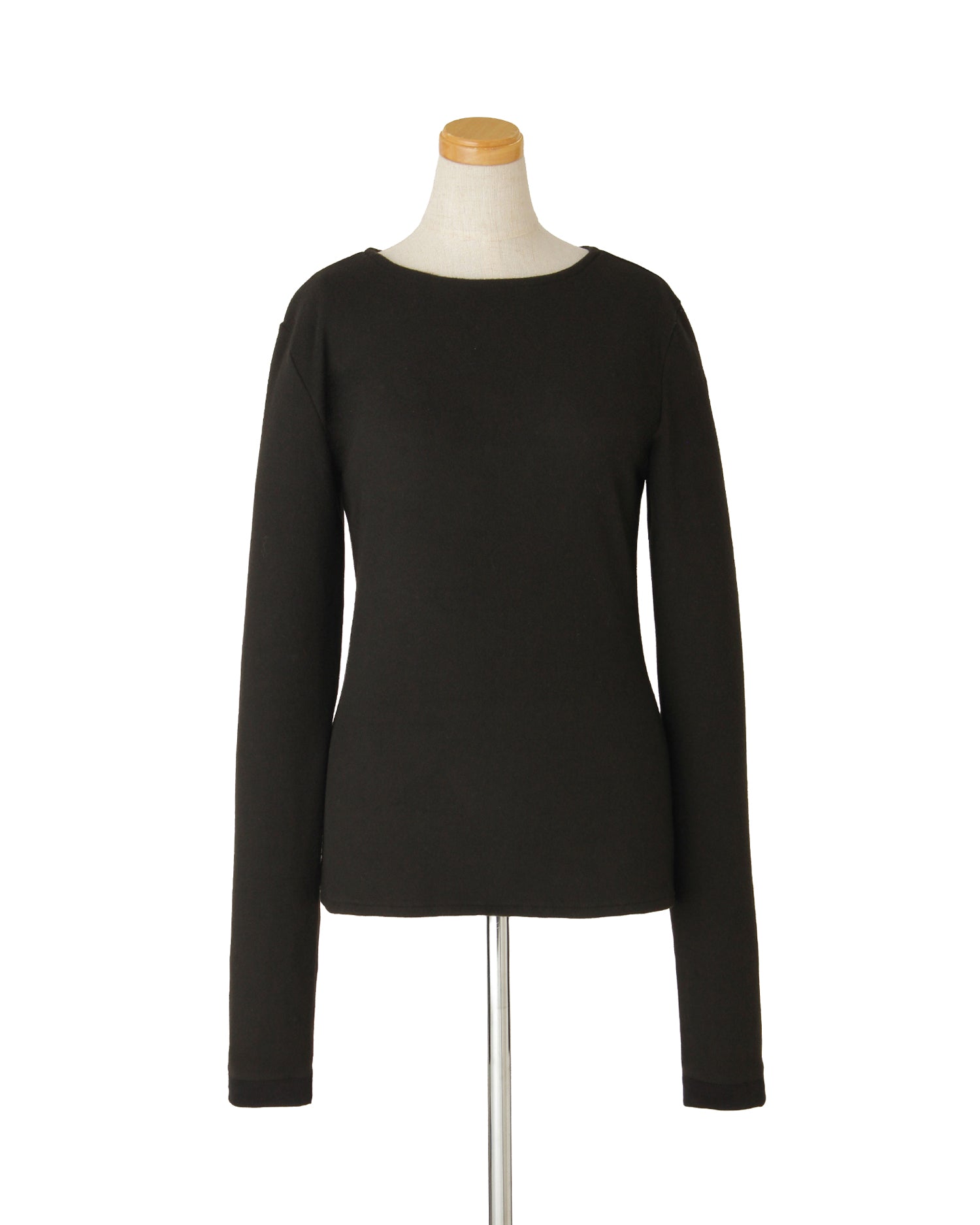 ジャージーカットソー＜ブラック＞