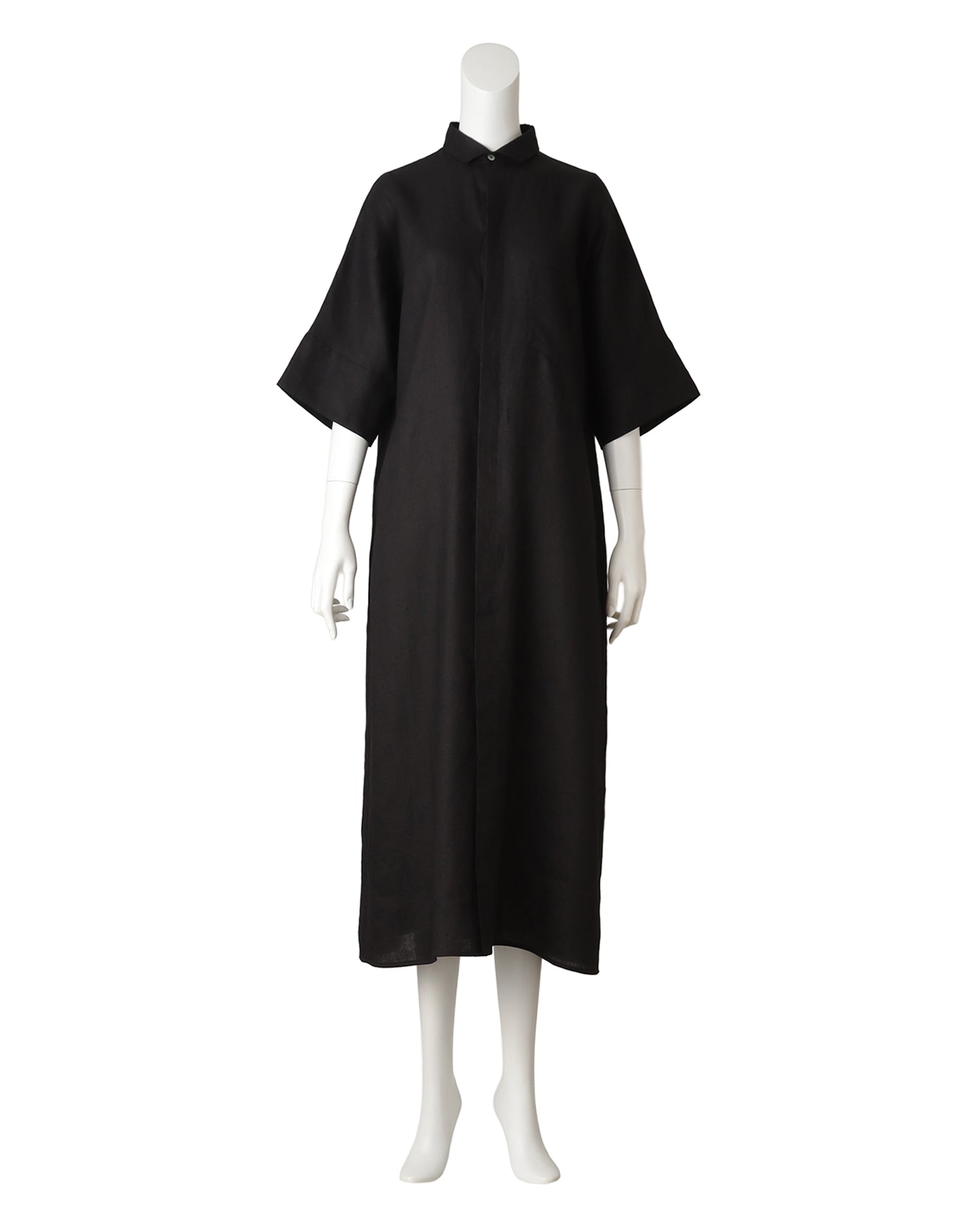 【受注販売】TICCA for AMARC リネンテント半袖シャツワンピース