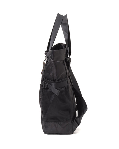＜CARIBOU＞LIGHT WEIGHT PACK TOTE＜ブラック＞