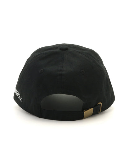 NUMBER.b logo embroidered cap (canvas) &amp;lt;black&amp;gt;